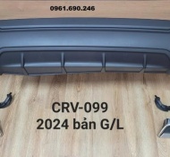 Độ ống xả và lip pô cho xe Honda CRV năm 2024 bản G/L