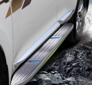 Ốp Inox chống trầy xước bệ bước chân xe Toyota Land Cruiser Prado 2010-2023