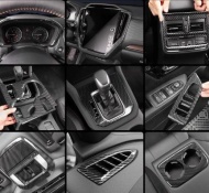 Bộ ốp nội thất Subaru Forester 2026 - màu đen cacbon