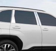 Bộ ốp viền chân kính, viền cong kính và cột kính Subaru Forester 2026