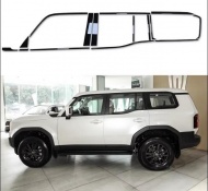 Ốp viền kính Màu inox, màu đen Toyota Landcruiser LC250 2025-2026