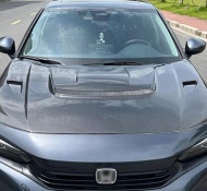 Ốp nắp capo xe Honda Civic 2022-2024